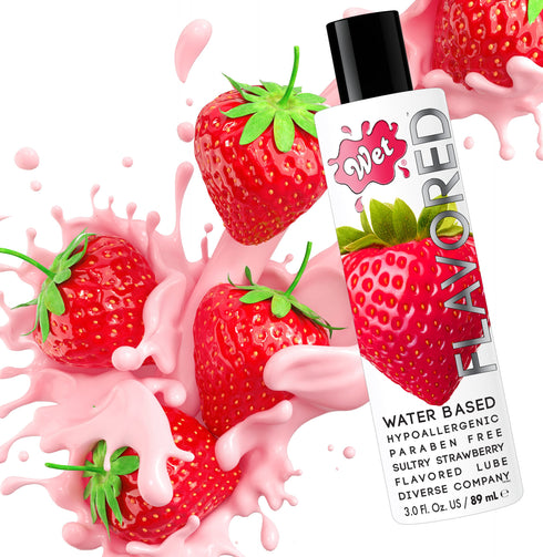 Wet Sabored Sexy Strawberry